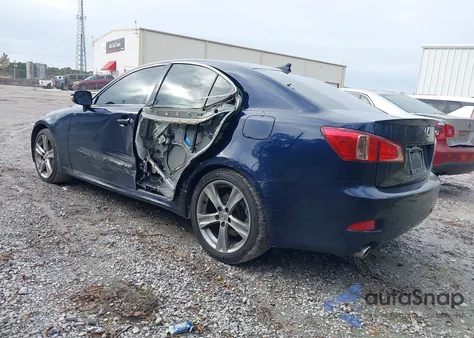 2011 Lexus Is 350 z USA, uszkodzony, nr VIN JTHBE5C27B5025745